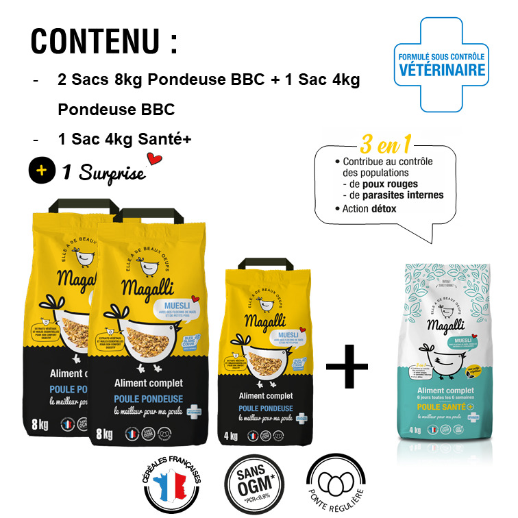 MAGALLI - BOX MUESLI PONDEUSE BBC